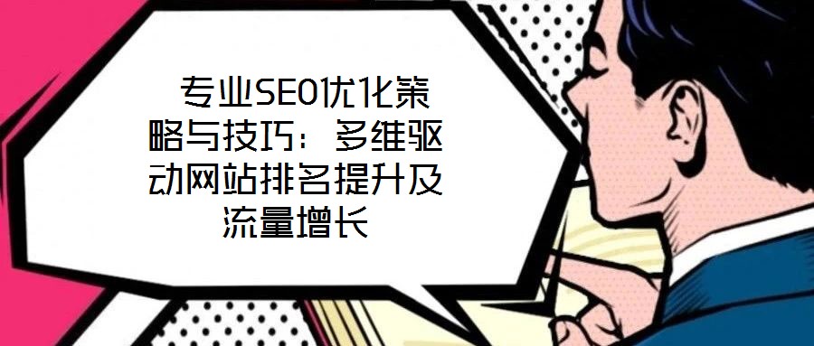  專業(yè)SEO優(yōu)化策略與技巧：多維驅(qū)動(dòng)網(wǎng)站排名提升及流量增長