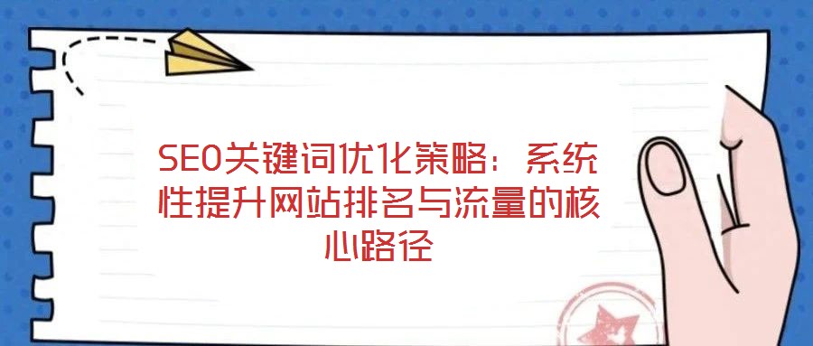 SEO關鍵詞優化策略：系統性提升網站排名與流量的核心路徑