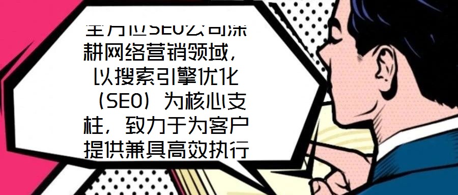 全方位SEO公司深耕網絡營銷領域，以搜索引擎優化（SEO）為核心支柱，致力于為客戶提供兼具高效執行與可靠保障的數字化營銷解決方案。公司自創立以來，始終聚焦于通過