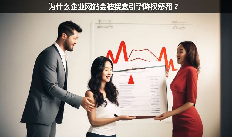 為什么企業網站會被搜索引擎降權懲罰？